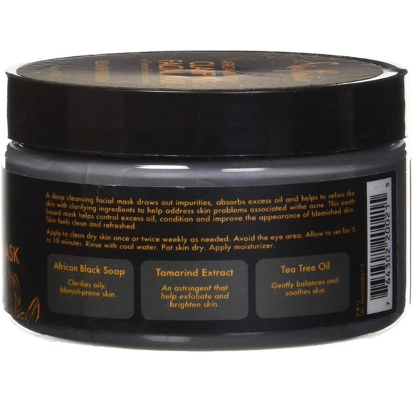 Shea Moisture African Black Soap Facial Mask. New. - Picture 2 of 8